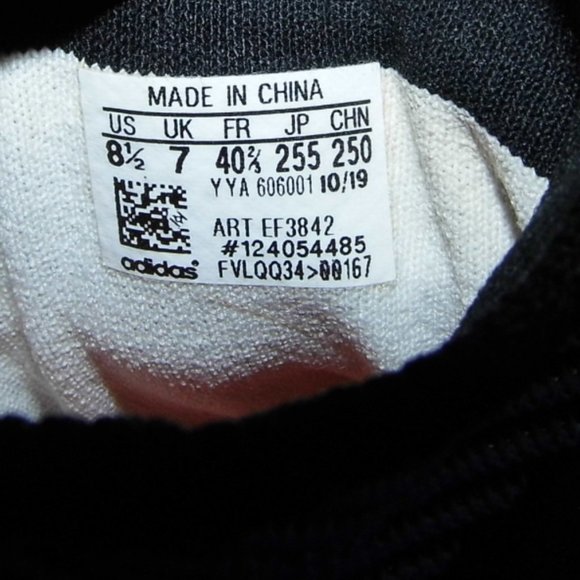 STELLA McCARTNEY X ADIDAS Ultraboost X 3D Knit Black Sneakers Womens Size 8.5 - Picture 7 of 7